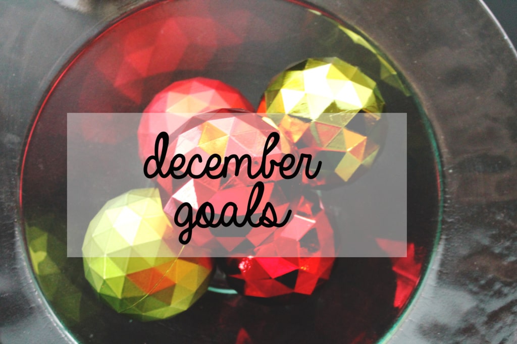 December goals // stephanieorefice.net