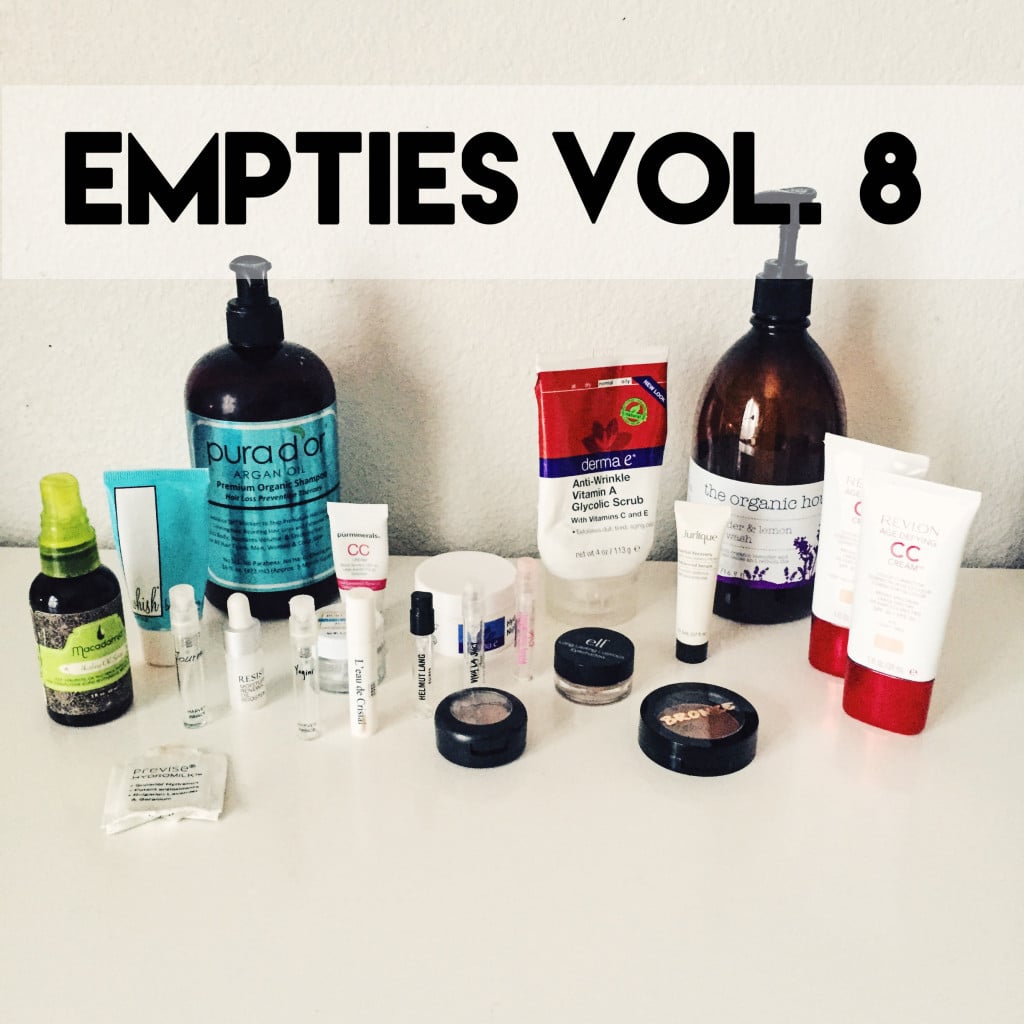 Empties volume 8 // stephanieorefice.net