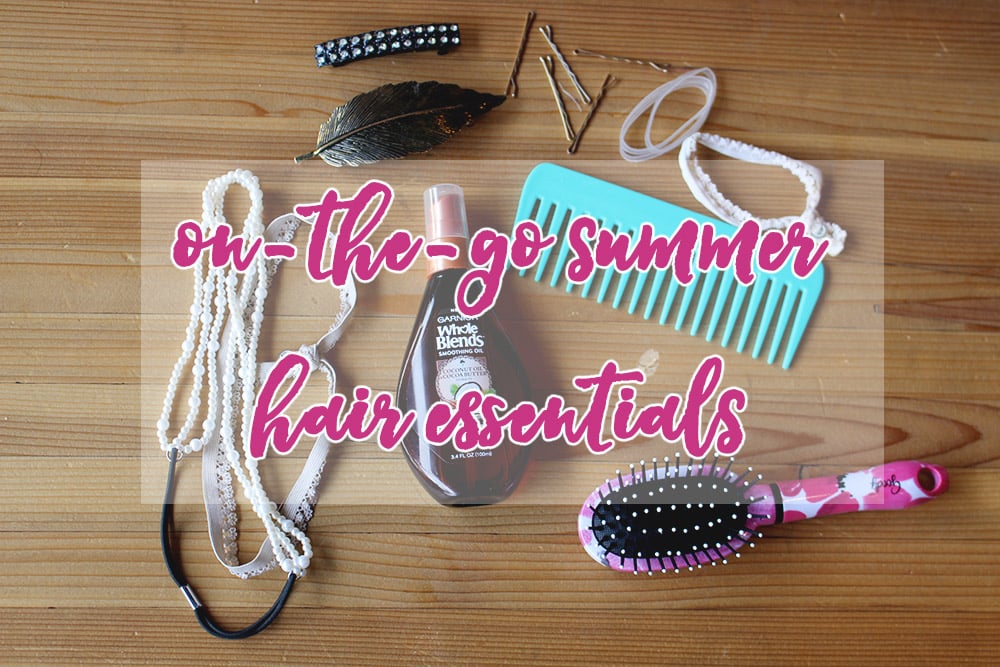 on-the-go summer hair essentials // stephanieorefice.net