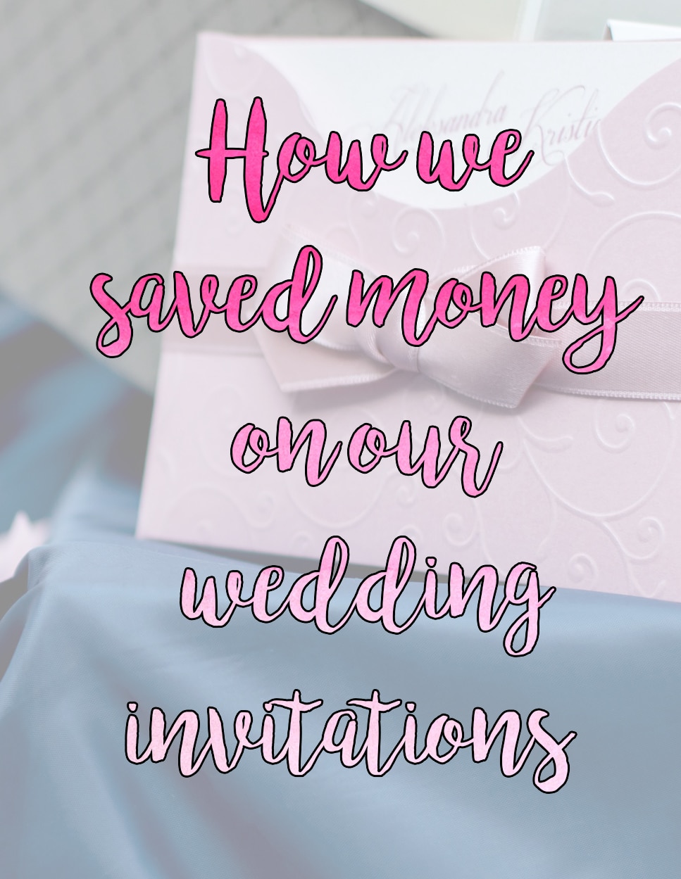 Cheap Wedding invitations, DIY Wedding invitations // stephanieorefice.net